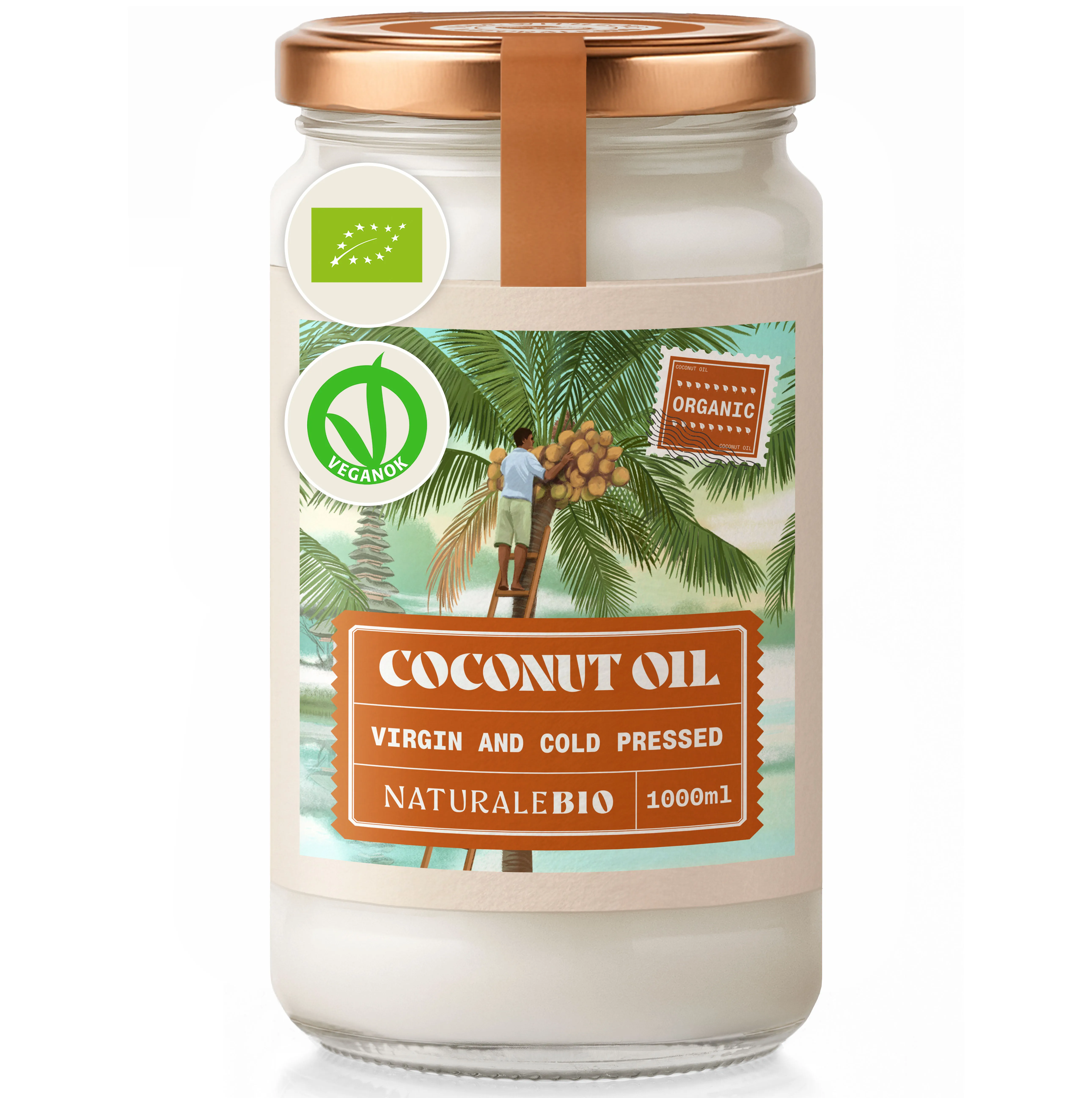 Cold Pressed Organic Coconut Oil | NaturaleBio