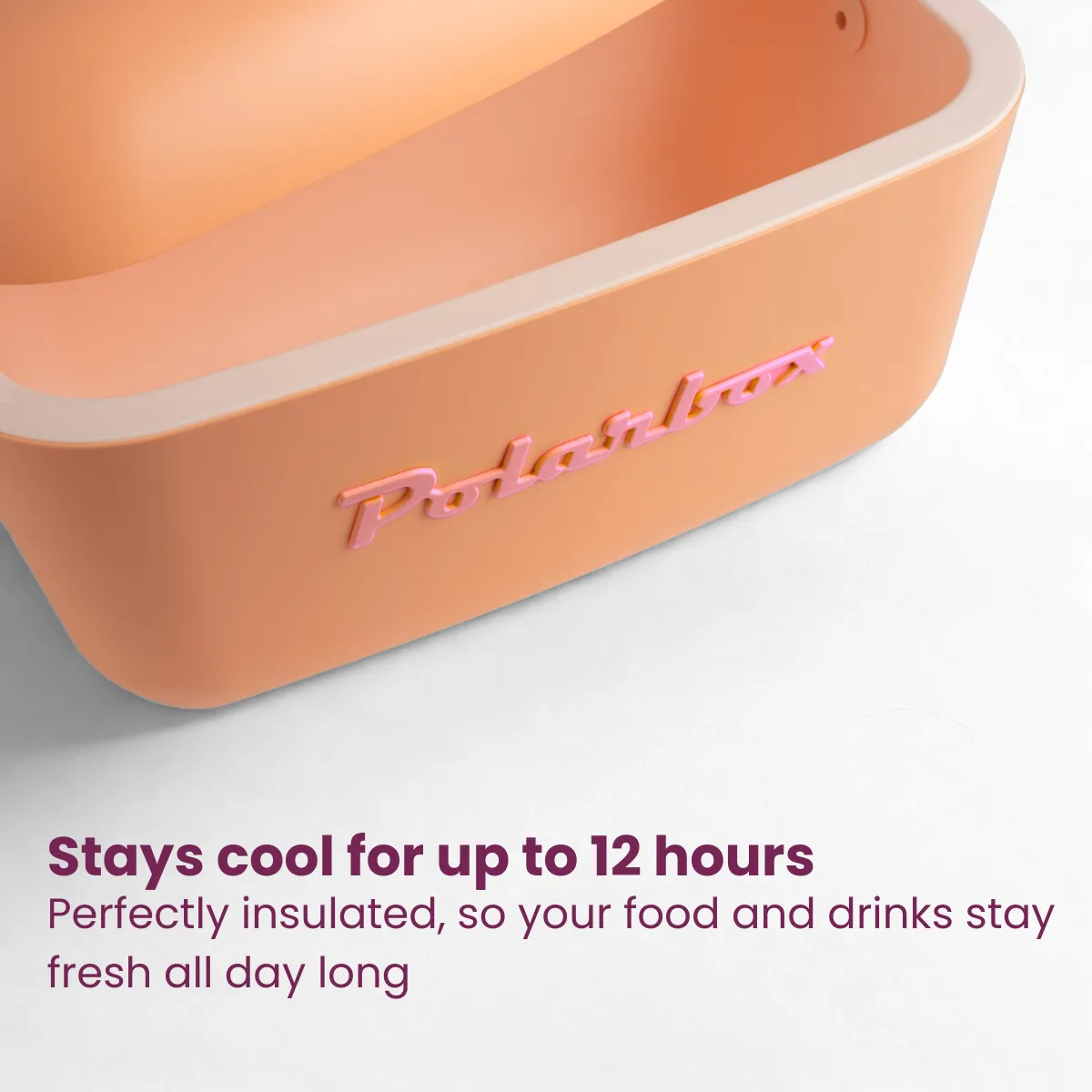 Polarbox Cool Box with Shoulder Strap - Orange Sorbet - 20 Liters