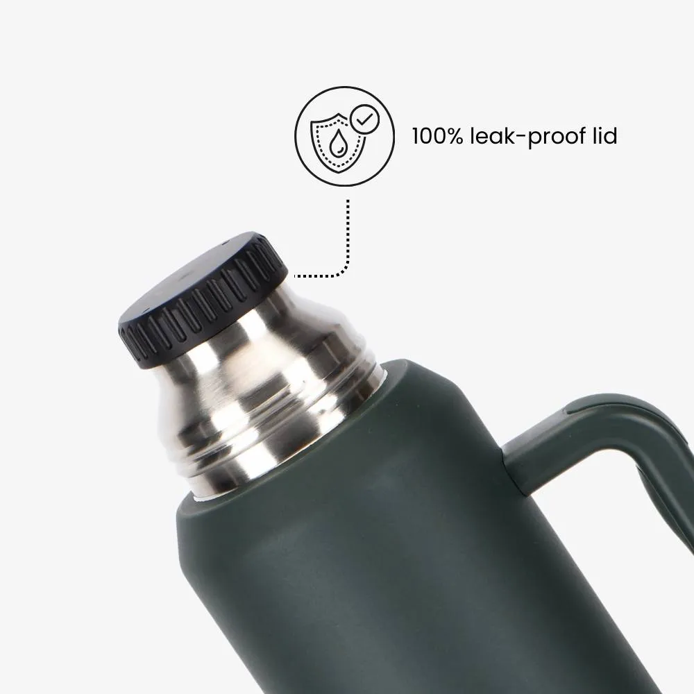 Stainless Steel Thermos 1.2 L | 24h Hot, 36h Cold | VANN
