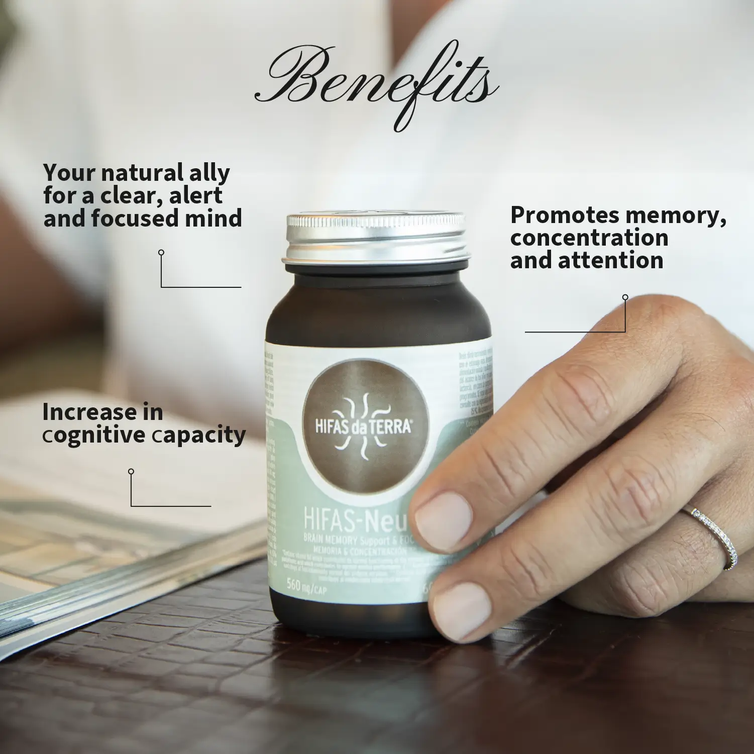Hifas-NEURO ▷ MEMORY AND CONCENTRATION supplement - HIFAS DA TERRA