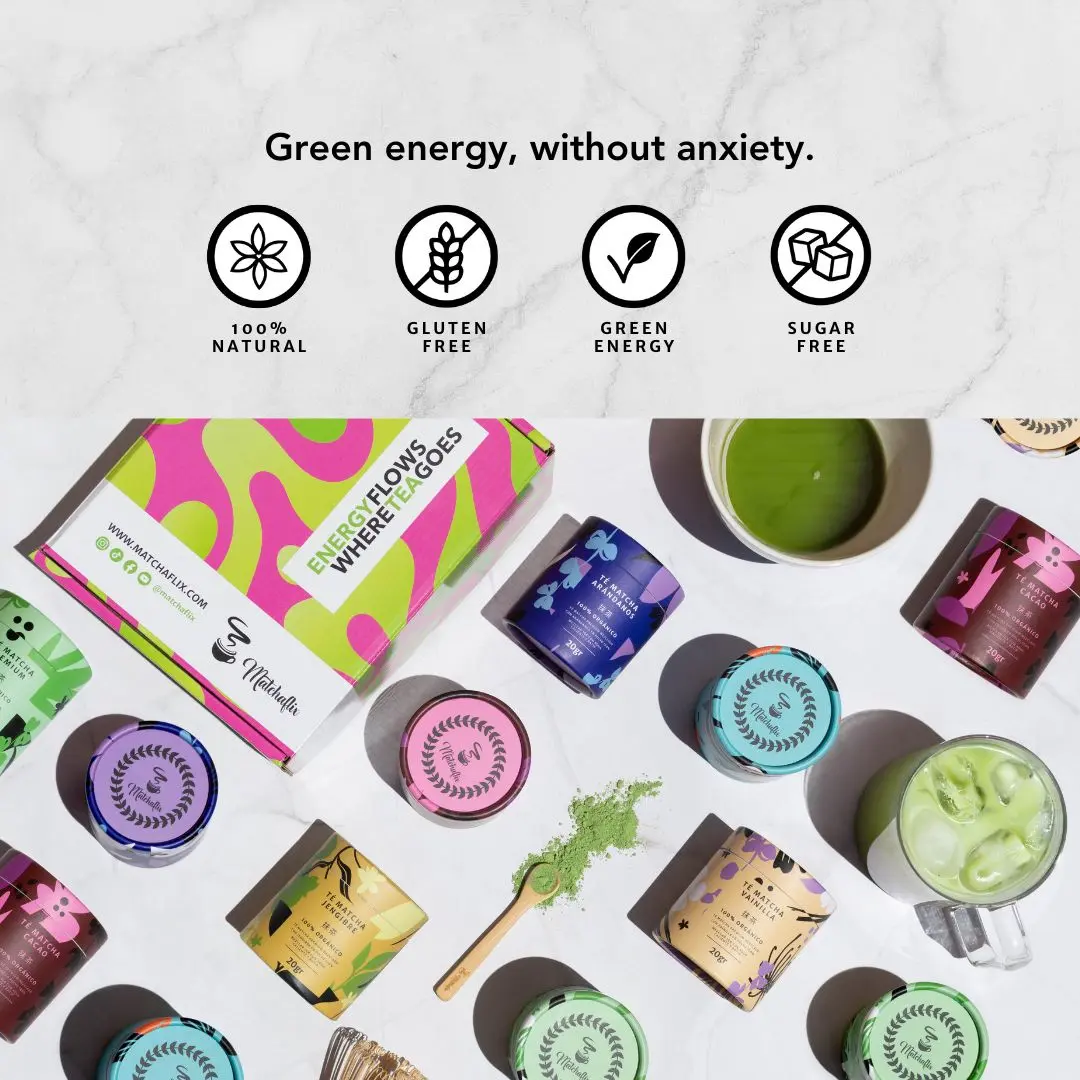 Pack of 9 Flavors - 100% Premium Matcha Tea Tasting – MATCHAFLIX