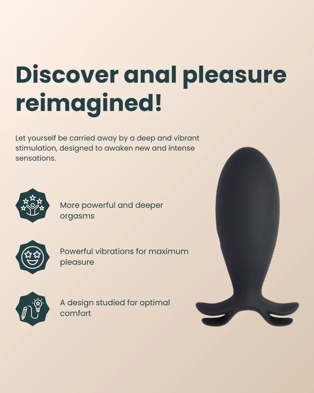 klage auf vorzugsweise befriedigung Romp Vibrating anal bass plug main image 1