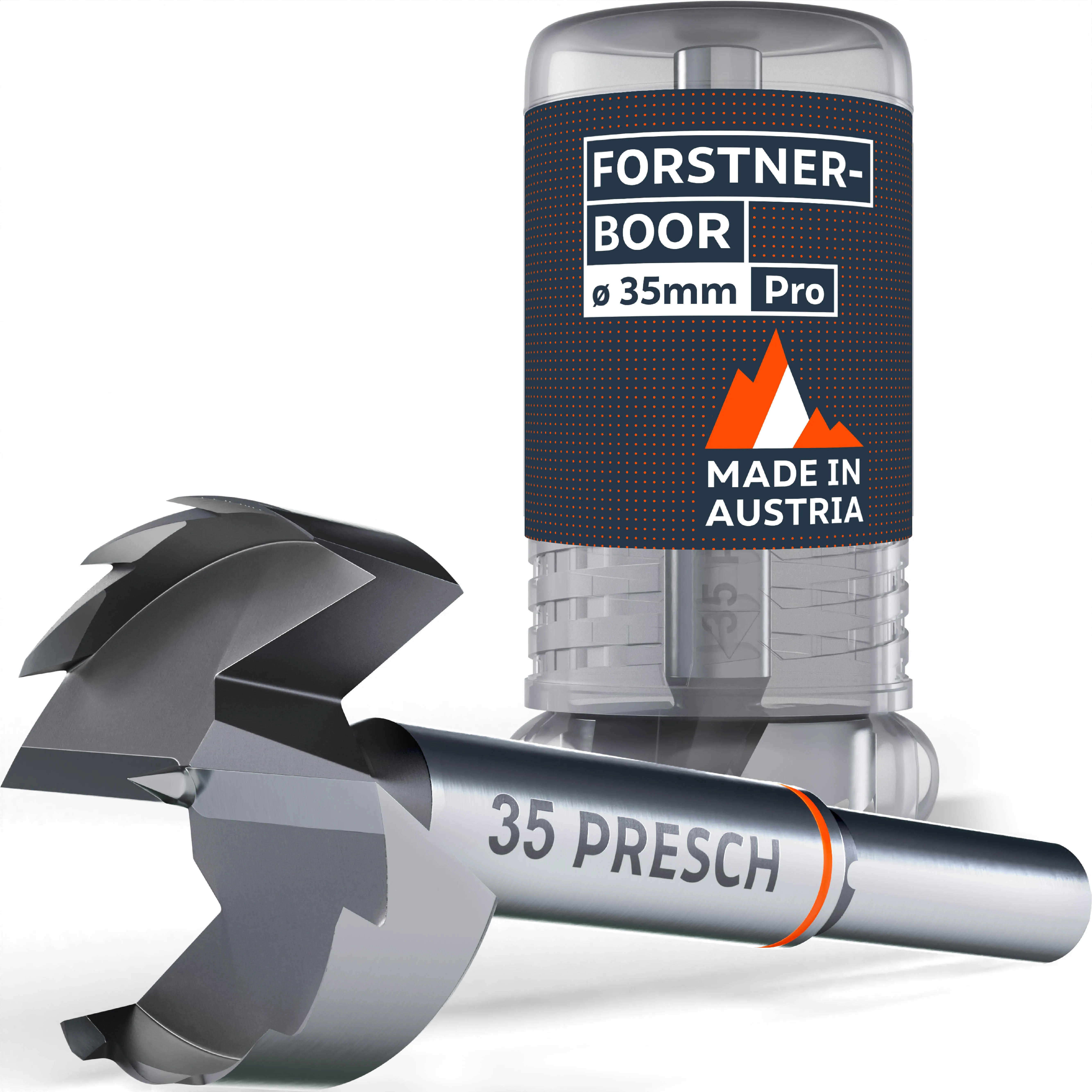 boor 1pcs16mm-25mm langer Forstner tips Houtbewerking gereedschap Gatenzaag Scharnier Saai boren Ronde Schacht Tungsten Carbide Cutte (Color : 129mm profession, Size : 35mm