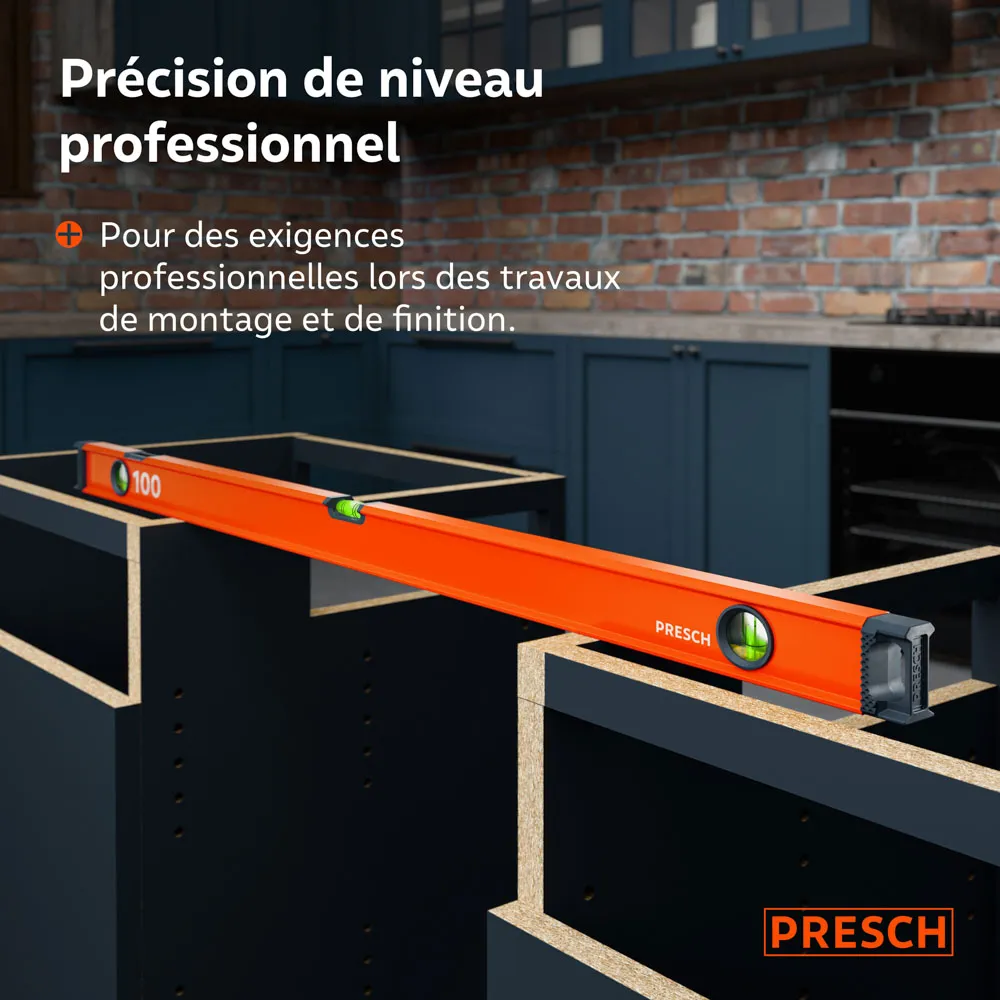 Niveau à Bulle De Précision Ancien – 0,10 Mm/m – 1 Strich Ausschlag