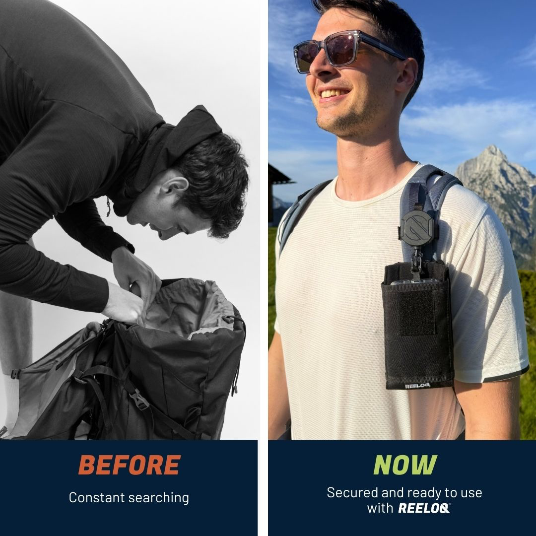 REELOQ smartphone anti-drop device