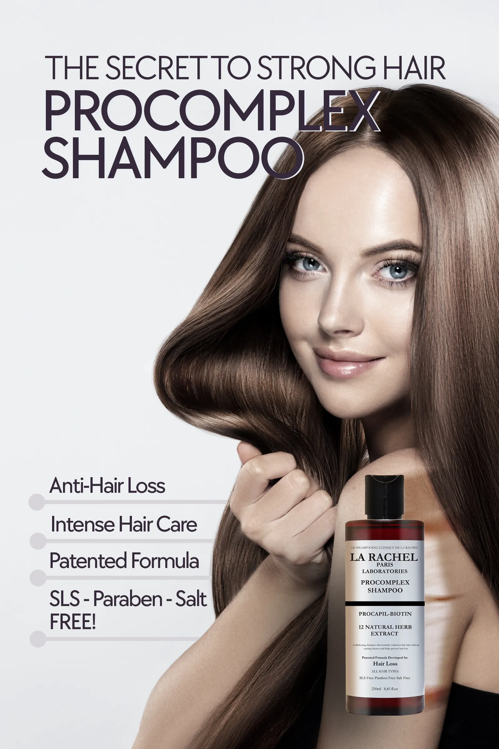 Shampoo Developed Against Hair Loss – La Rachel-Paris